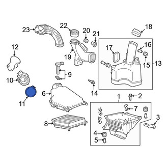 Acura OE - Engine Air Duct Clamp