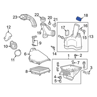 Acura OE - Engine Air Intake Hose Adapter
