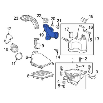 Acura OE - Engine Air Intake Hose