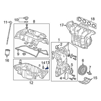 Acura OE - Engine Oil Drain Plug