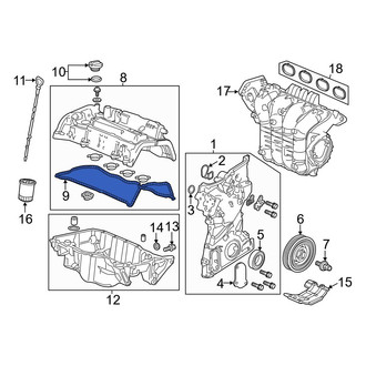 Acura OE - Engine Valve Cover Gasket