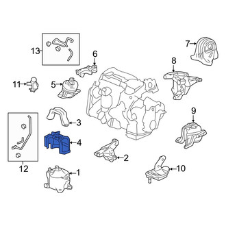Acura OE - Engine Mount Isolator
