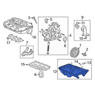 Acura OE - Engine Oil Pan