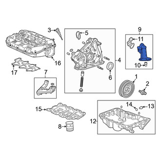 Acura OE - Engine Oil Filter Adapter