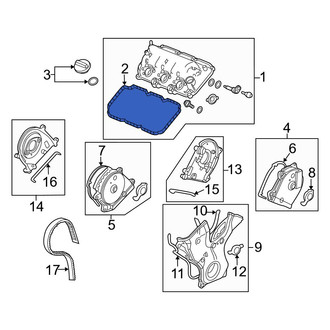 Acura OE - Left Engine Valve Cover Gasket