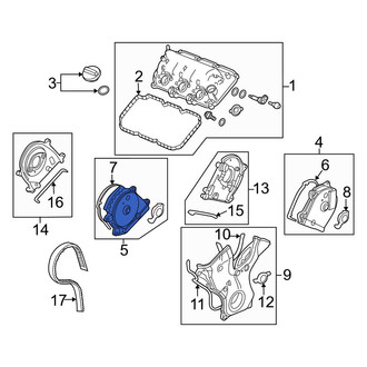 Acura OE - Lower Engine Timing Cover