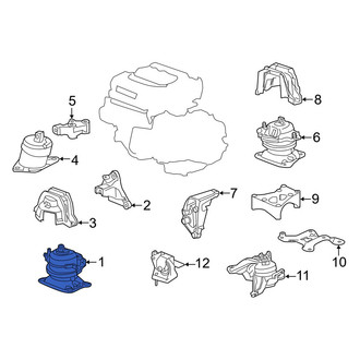 Acura OE - Front Engine Mount