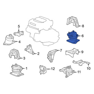 Acura OE - Rear Engine Mount
