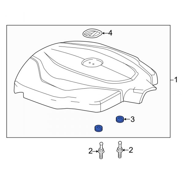 Engine Cover Grommet