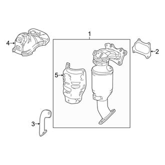 Acura OE - Exhaust System - Manifold (Base 2.4L)