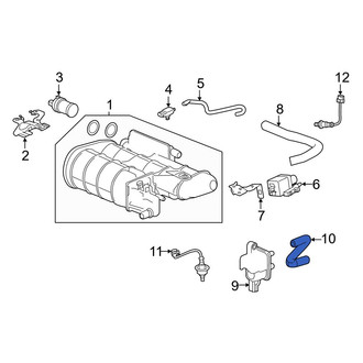 Acura OE - Evaporative Emissions System Lines