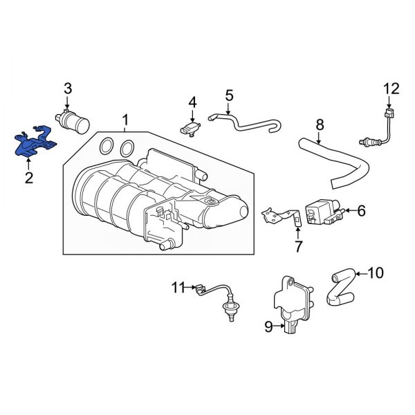 Vapor Canister Bracket