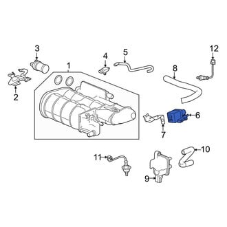 Acura OE - Evaporative Emissions System Leak Detection Pump Filter
