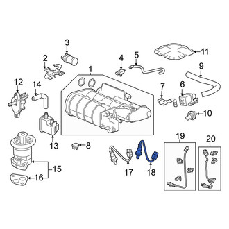 Acura OE - Rear Left Oxygen Sensor