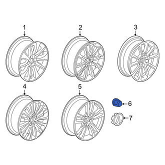 Acura OE - Wheel Lug Nut