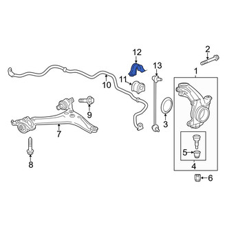Acura OE - Suspension Stabilizer Bar Bracket