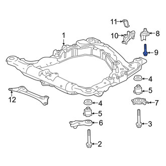 Acura OE - Center Suspension Crossmember Bolt