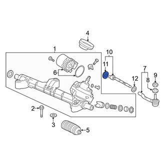 Acura OE - Steering Tie Rod Washer