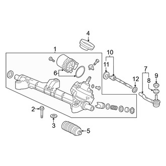 Acura OE - Steering Gear & Linkage (2.4L)