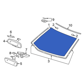 Acura OE - Front Windshield