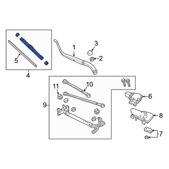 Acura OE - Right Wiper Blade
