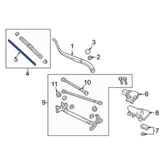 Acura OE - Right Wiper Blade Refill