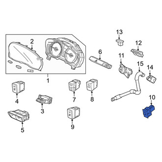 Acura OE - Trunk Lid Release Switch