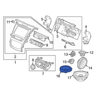 Acura OE - Center Front Speaker