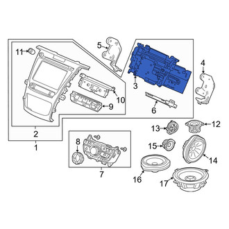 Acura OE - Radio Control Unit