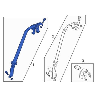 Acura OE - Front Left Seat Belt Lap and Shoulder Belt