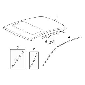 Acura OE - Roof - Exterior Trim