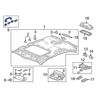 Acura OE - Interior Grab Bar