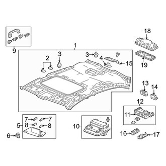 Acura OE - Roof - Interior Trim