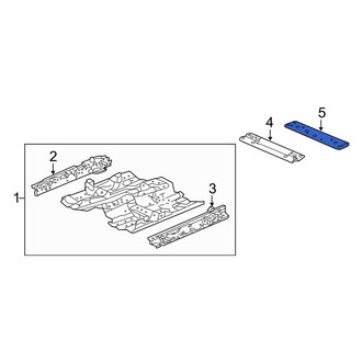 Acura OE - Rear Floor Pan Crossmember Brace
