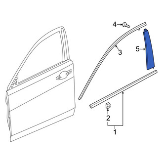 Acura OE - Front Left Door Applique