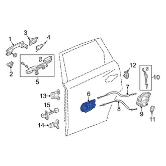 Acura OE - Front Left Inner Interior Door Handle