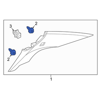 Acura OE - Door Interior Trim Panel Retainer