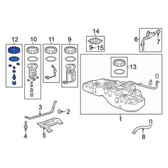 Acura OE - Fuel Injection Pressure Regulator