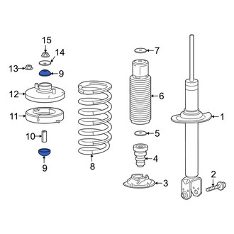 Acura OE - Suspension Shock Absorber Mount Cap