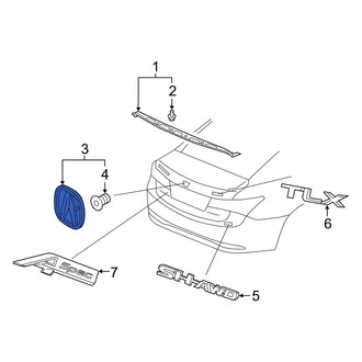 Acura OE - Rear Deck Lid Emblem