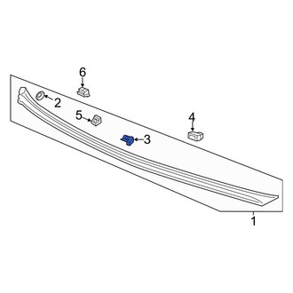 Acura OE - Spoiler Clip