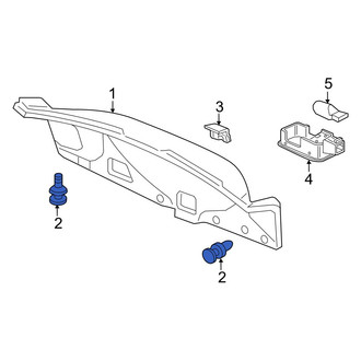 Acura OE - Trunk Trim Panel Clip
