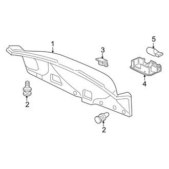 Acura OE - Trunk Lid - Interior Trim