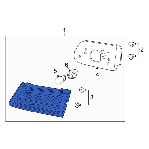 Back Up Light Assembly