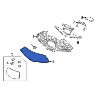 Acura OE - Front Grille Molding