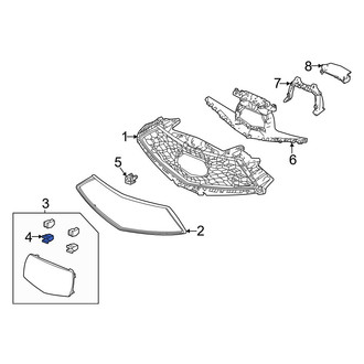 Acura OE - Grille Retainer