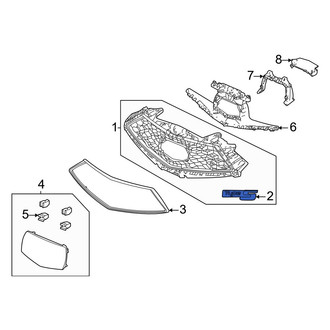 Acura OE - Front Grille Emblem