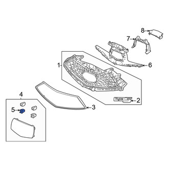 Acura OE - Grille Retainer