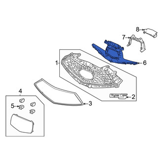 Acura OE - Front Grille Reinforcement