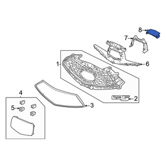 Acura OE - Front Grille Molding
